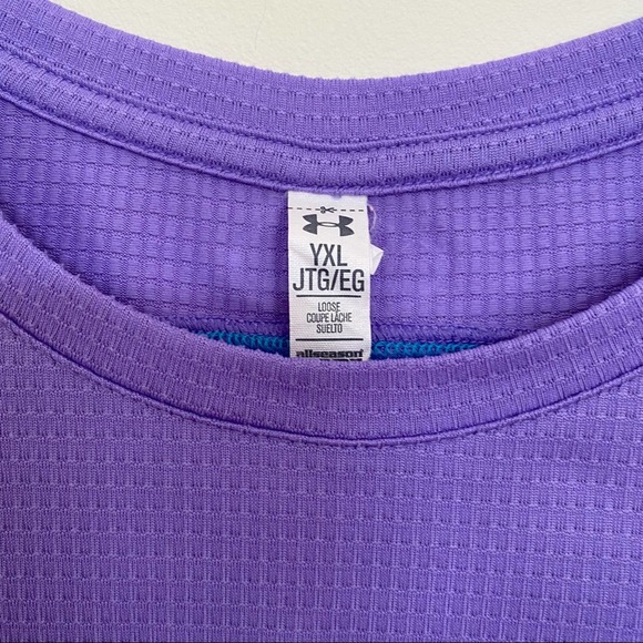 Under Armour All Season Gear LS shirt Youth XL - Picture 3 of 8